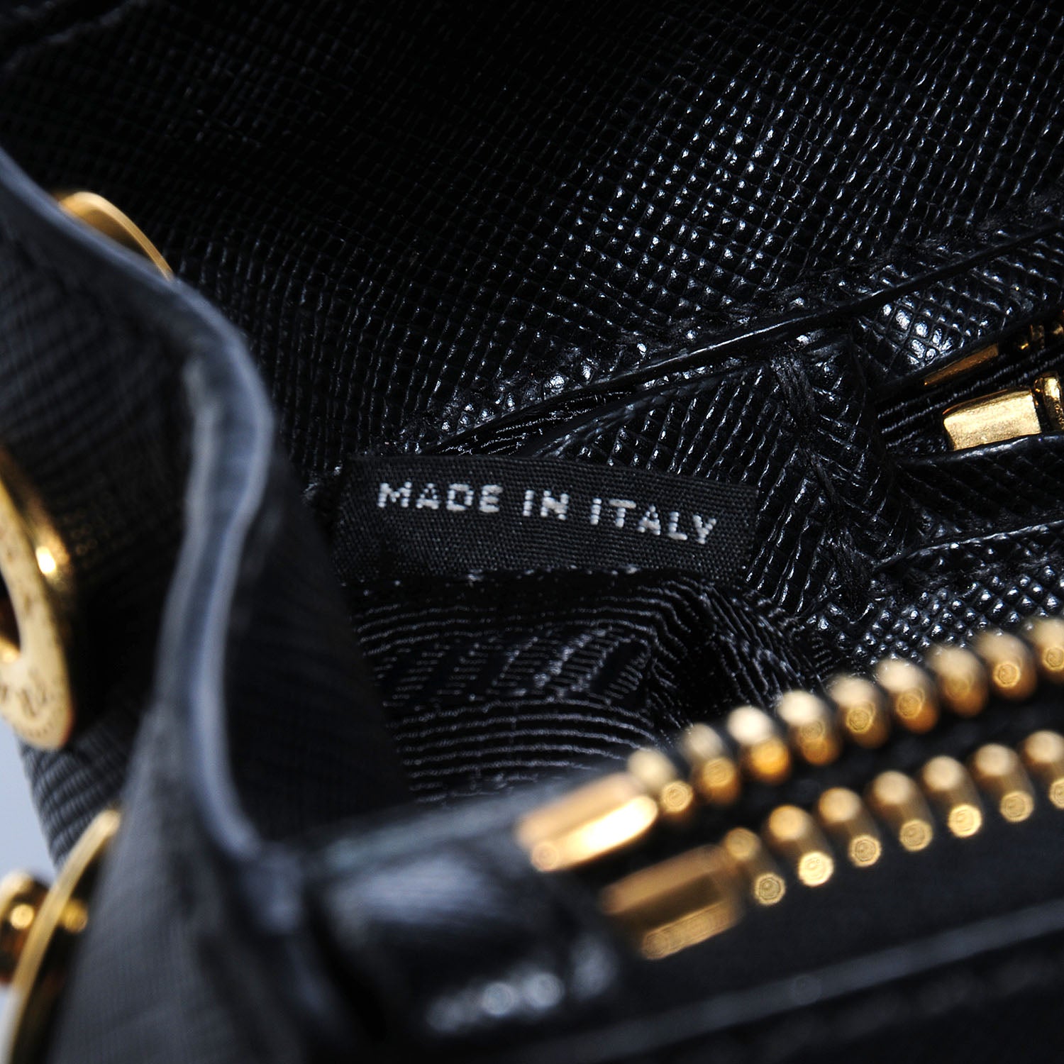 Prada Saffiano Lux Small Double Zip Tote Nero Black 9 of 11