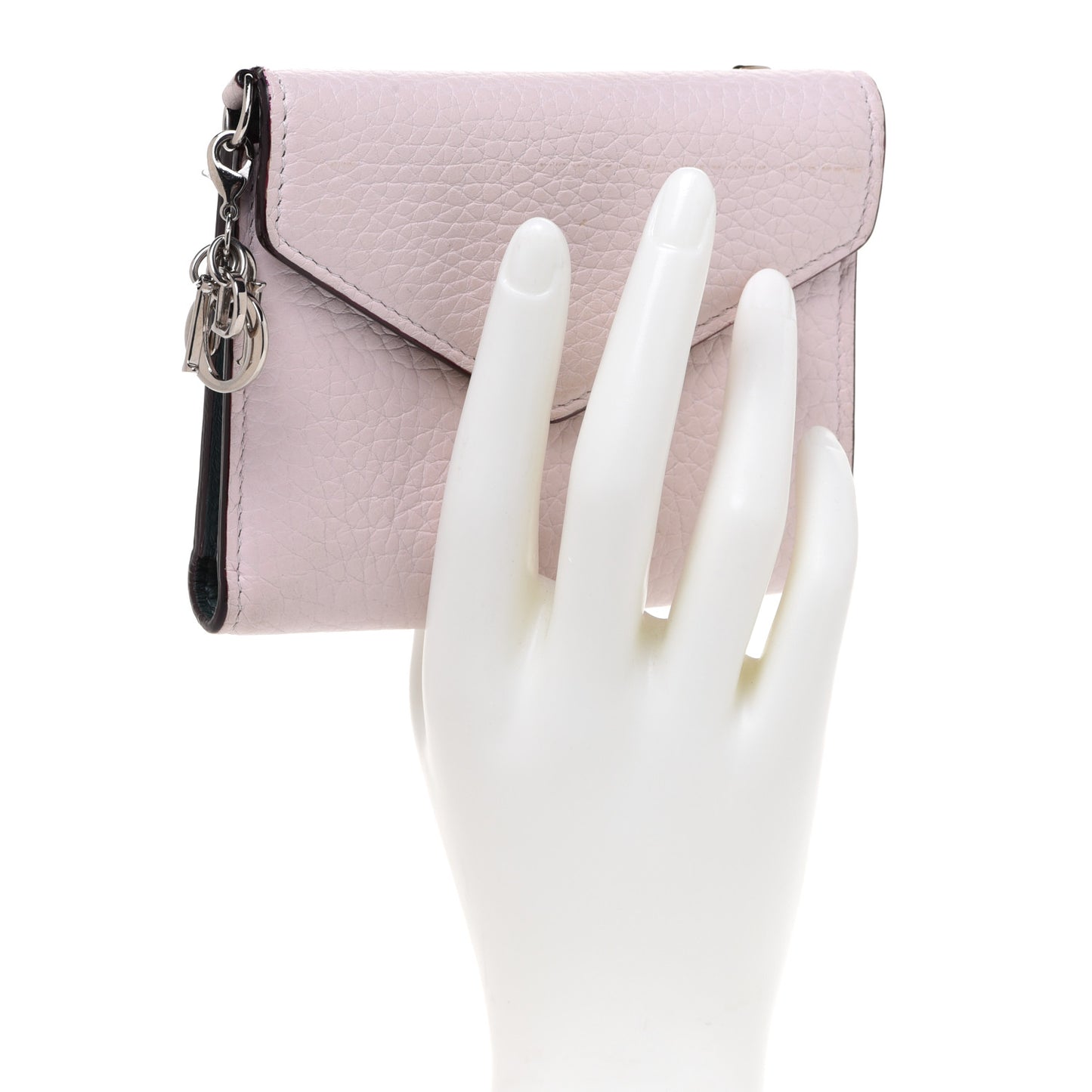 Bullcalf Diorissimo Medium Envelope Wallet Rose Poudre