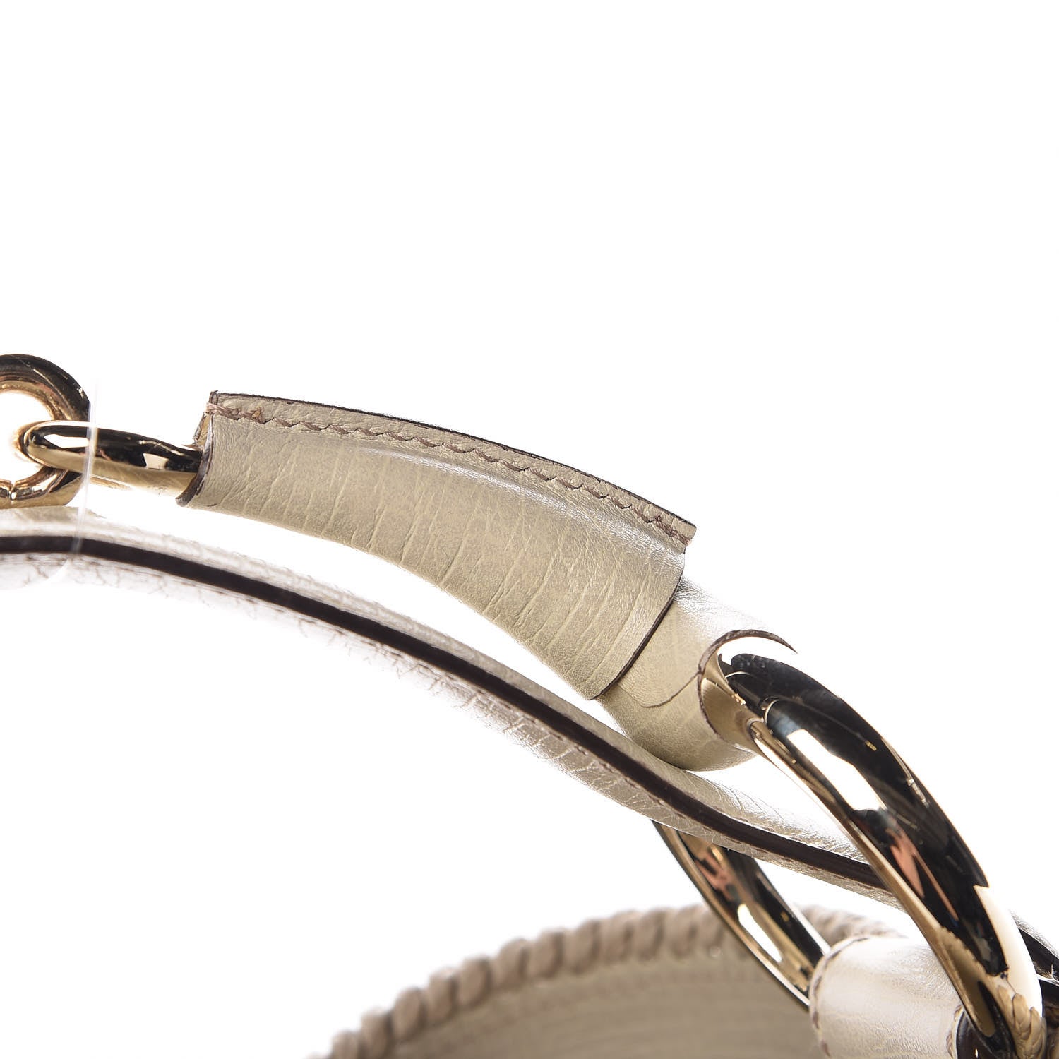 Gucci Monogram Large Horsebit Chain Hobo Off White 9 of 9