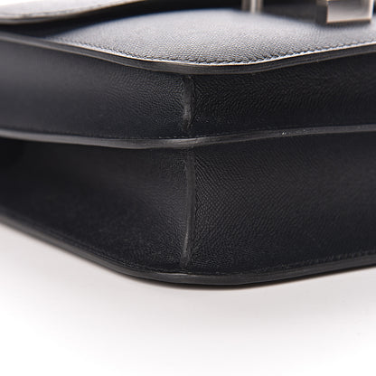 Hermes Grained Monsieur Constance 24 Black 8 of 25