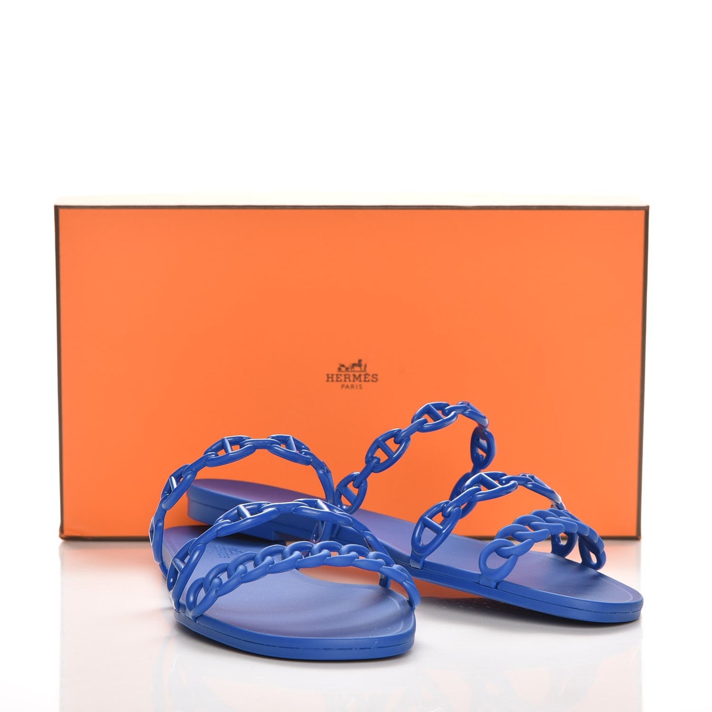RubberChaine d'Ancre Rivage Sandals 38 Bleu Smalt
