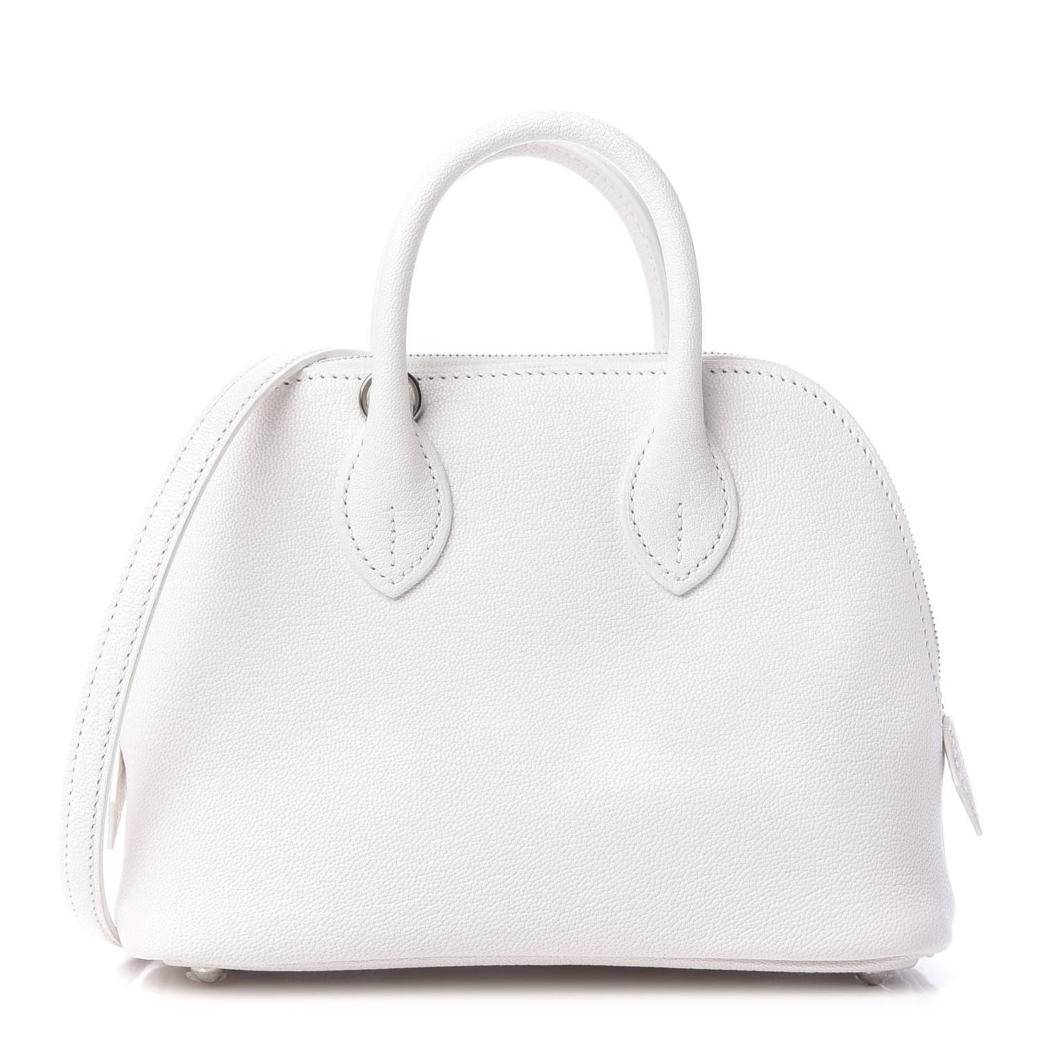 Hermes Chevre Mysore Mini 1923 Bolide White 1 of 10