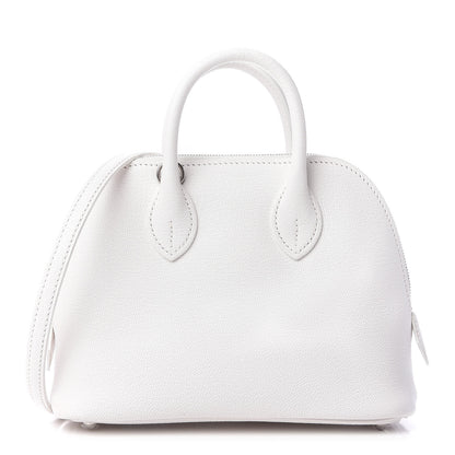 Hermes Chevre Mysore Mini 1923 Bolide White 1 of 10