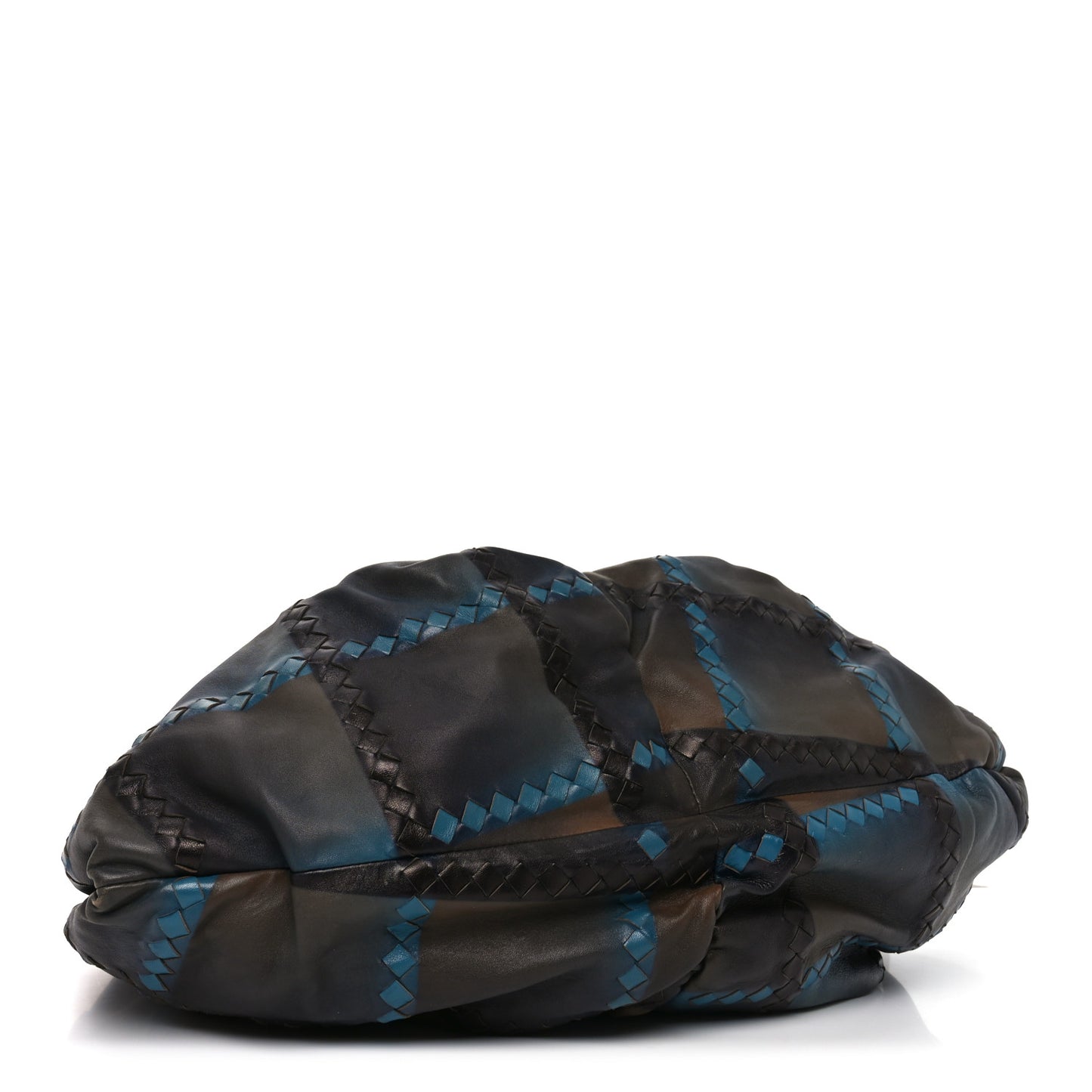 Intrecciato Nappa Aquilone Fortune Cookie Hobo Brown Multicolor