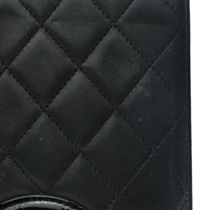 Chanel Calfskin Quilted Cambon Yen Wallet Black 25 of 25