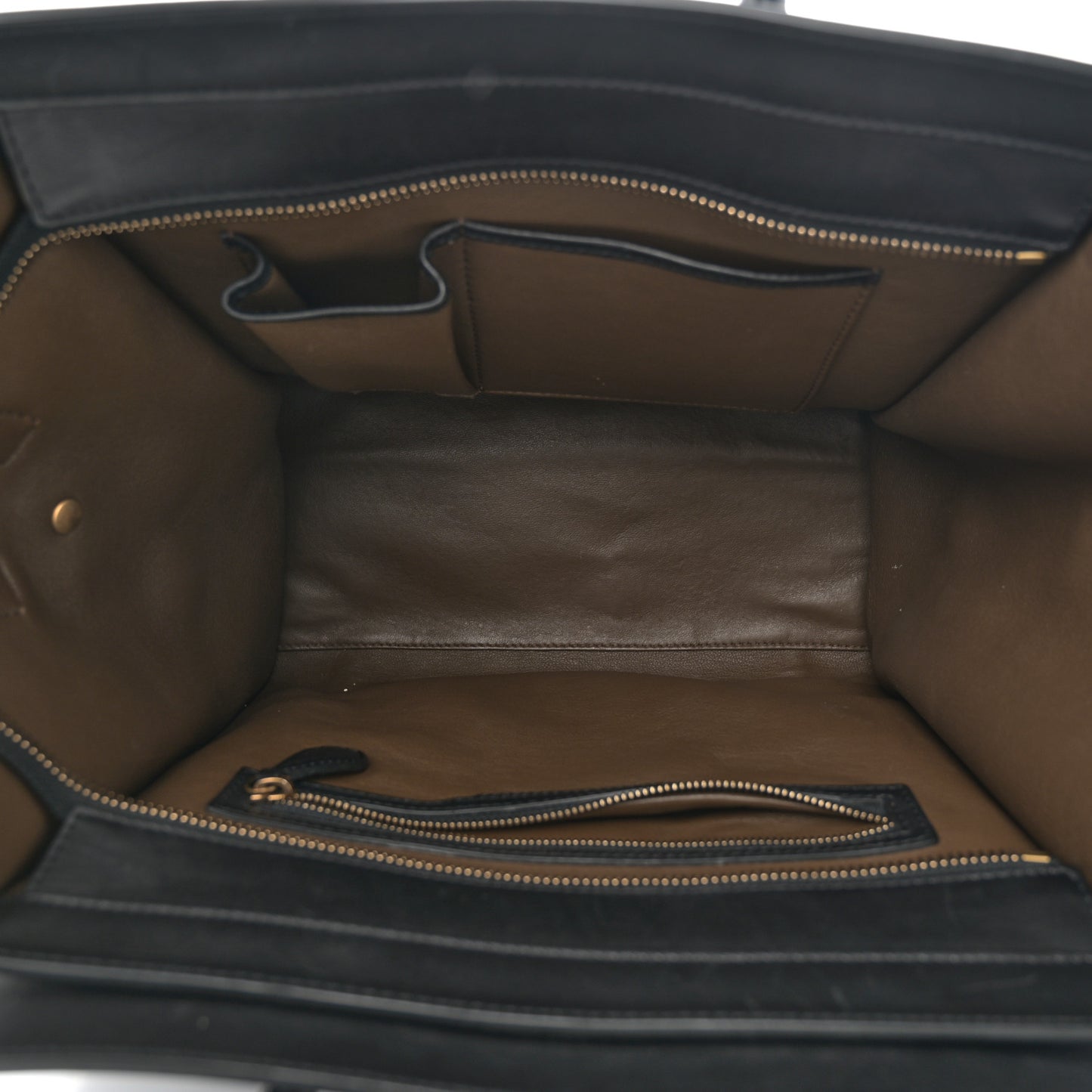Grained Calfskin Nubuck Mini Tri-Color Luggage Royal Blue