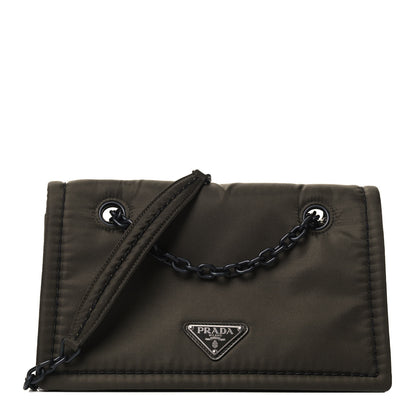 Prada Nylon Tessuto Chain Shoulder Bag Mimetico 1 of 4
