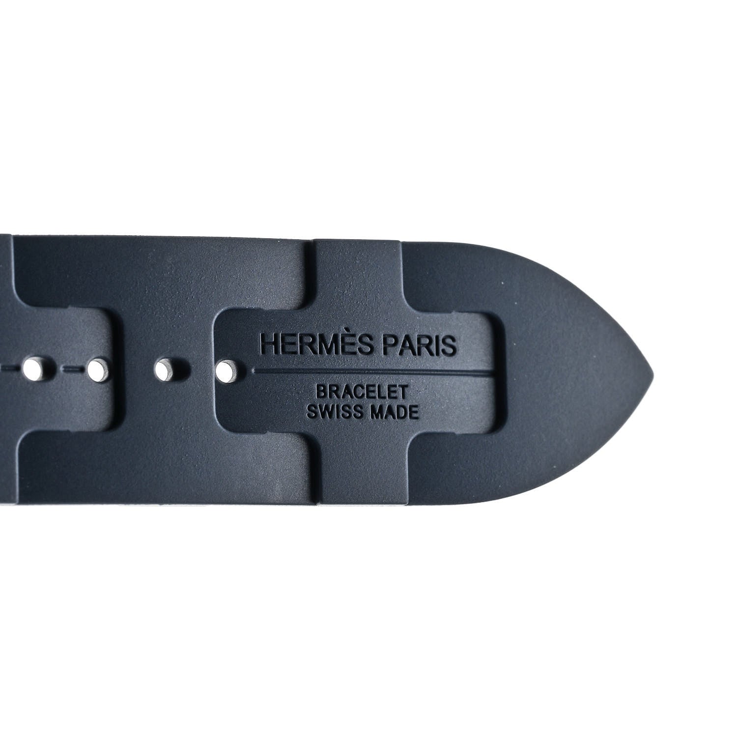 Hermes Rubber 42mm Deployment Buckle Kilim Apple Watch Single Tour Band Blue 4 of 5