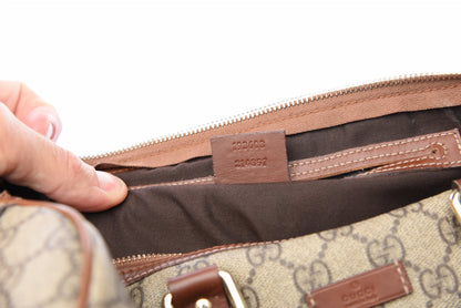 Gucci GG Plus Monogram Medium Joy Boston Brown 10 of 17