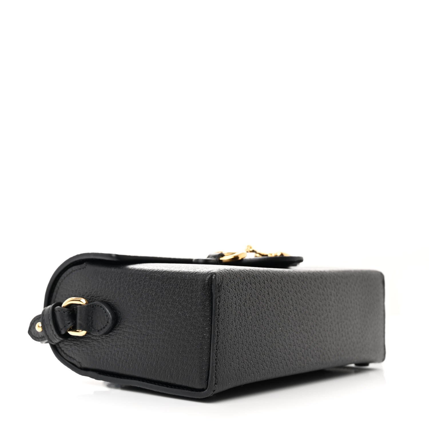 Gucci Calfskin Horsebit 1955 Shoulder Bag Black 4 of 11