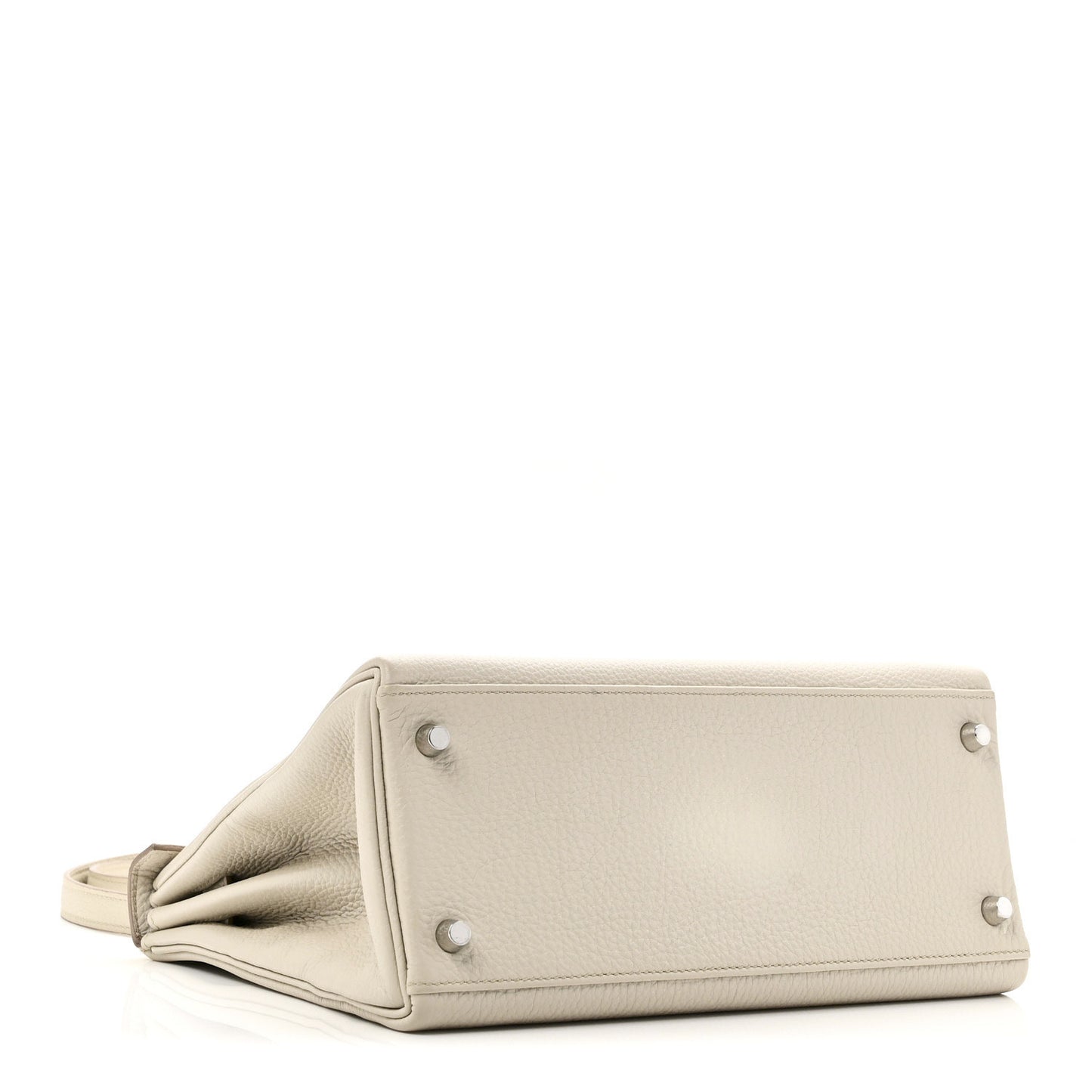 Togo Matte Alligator Kelly Retourne Touch 28 Beton
