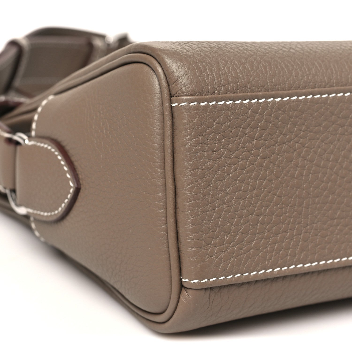 Hermes Togo Kelly Messenger PM Etoupe 9 of 11