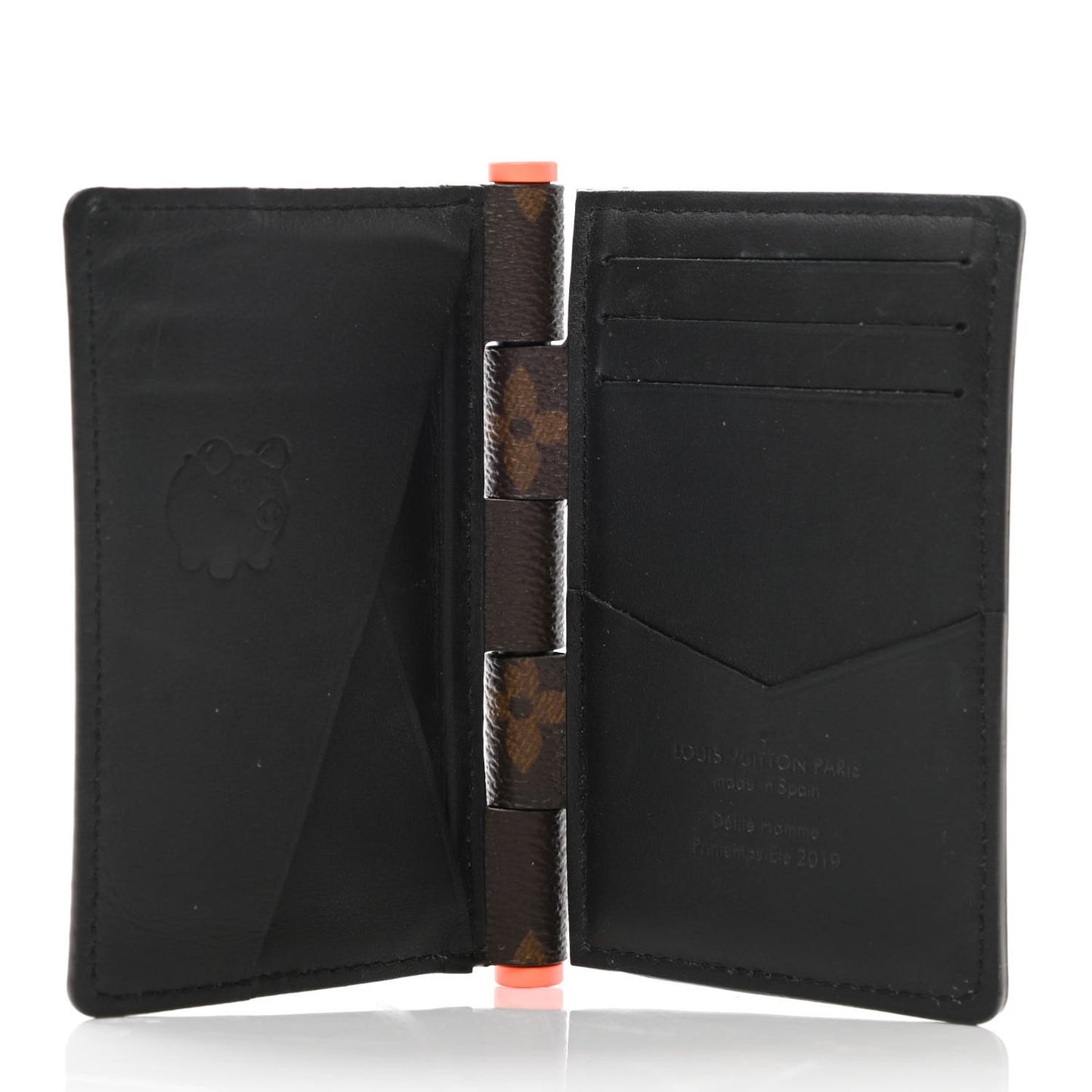 Monogram Hinge Pocket Organizer