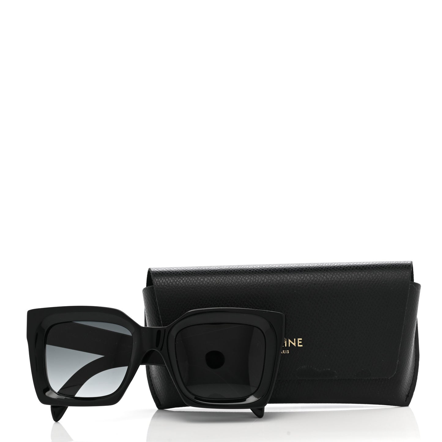 Acetate Square Sunglasses CL401301 Black