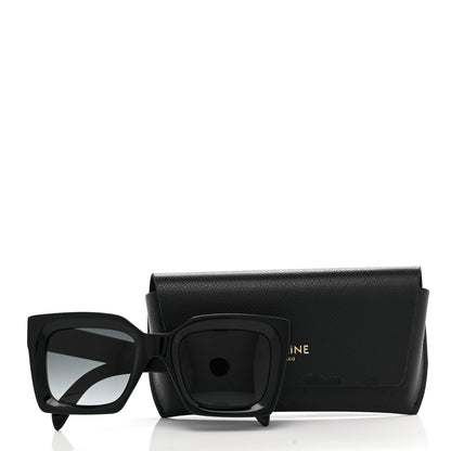 Celine Acetate Square Sunglasses CL401301 Black 7 of 7