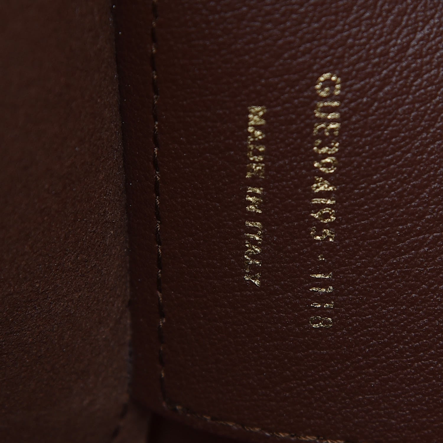Saint Laurent Calfskin Large Shopping Tote Old Brandy 9 of 9