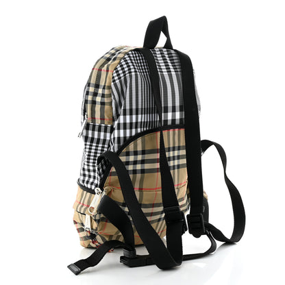 Burberry Nylon Rex Vintage Check Convertible Backpack Bum Bag Archive Beige Grey 3 of 15