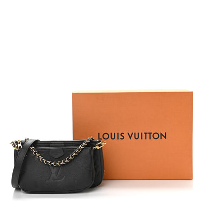 Louis Vuitton Empreinte Monogram Giant Multi Pochette Accessories Black 12 of 12