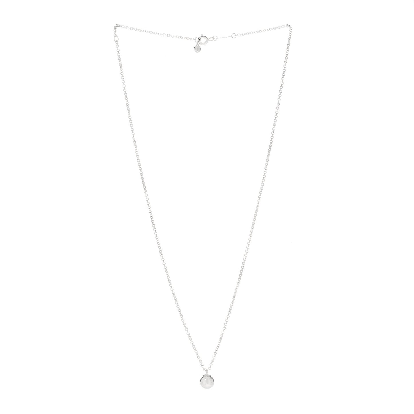 Sterling Silver 8mm HardWear Ball Pendant Necklace