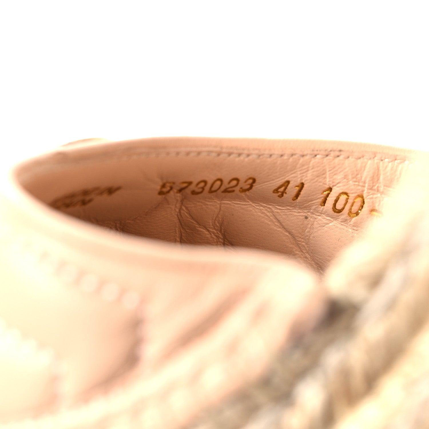 Gucci Nappa Matelasse GG Marmont Ankle Wrap Platform 35/120mm Espadrille Wedges 41 Skin Rose 6 of 8