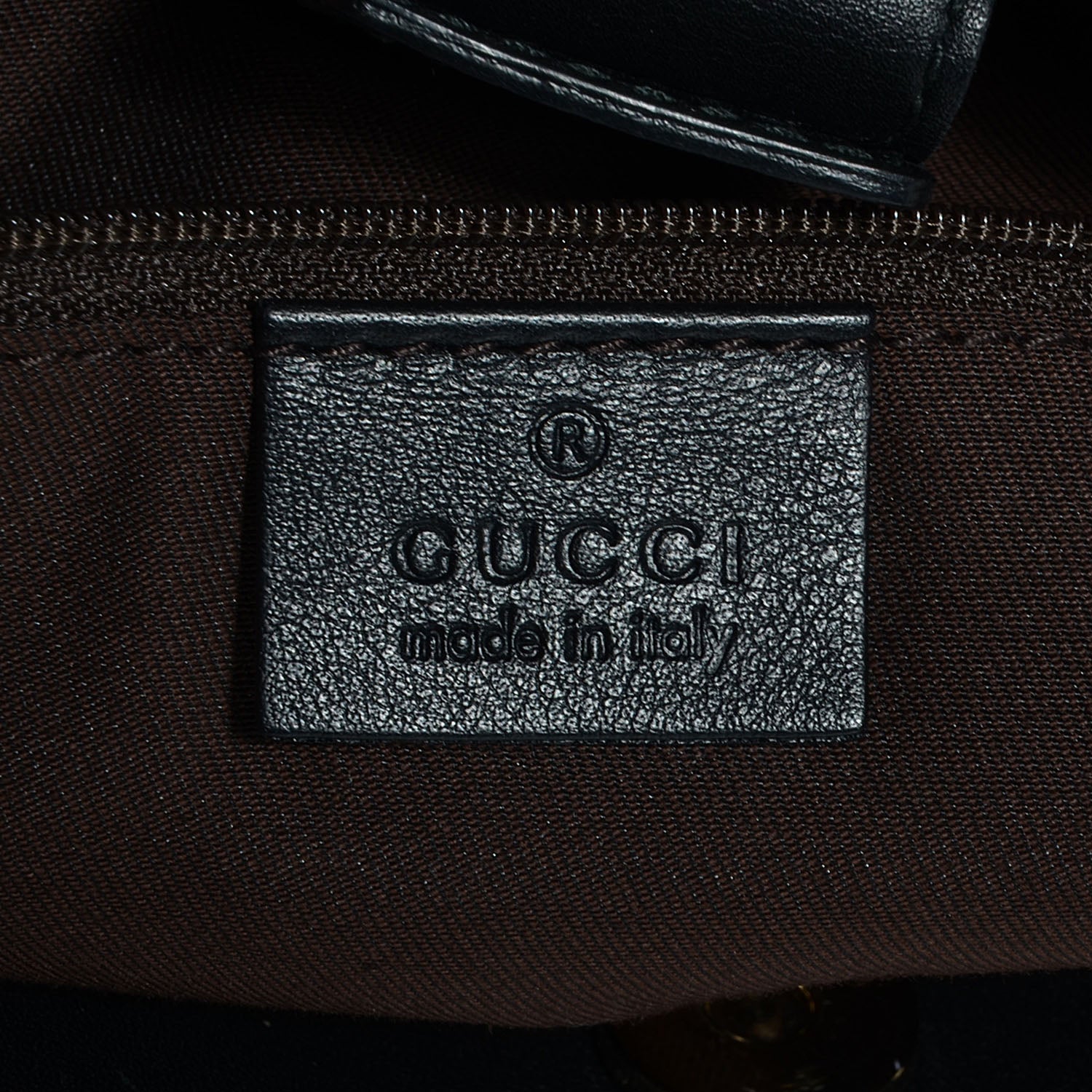 Gucci Monogram Large Sukey Tote Beige Ebony Black 6 of 7