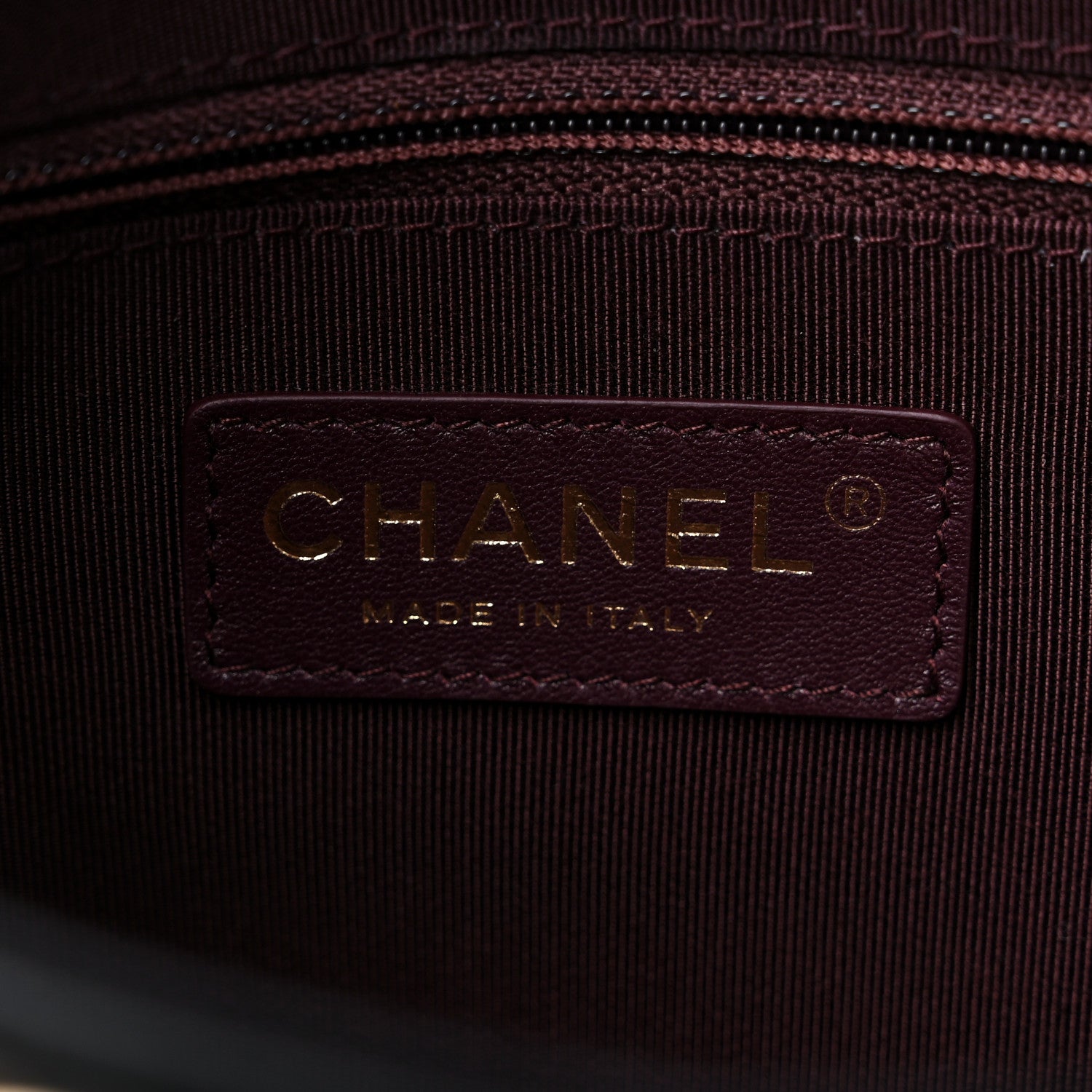 Chanel Lambskin Large Shopping Chain Tote Black 6 of 9