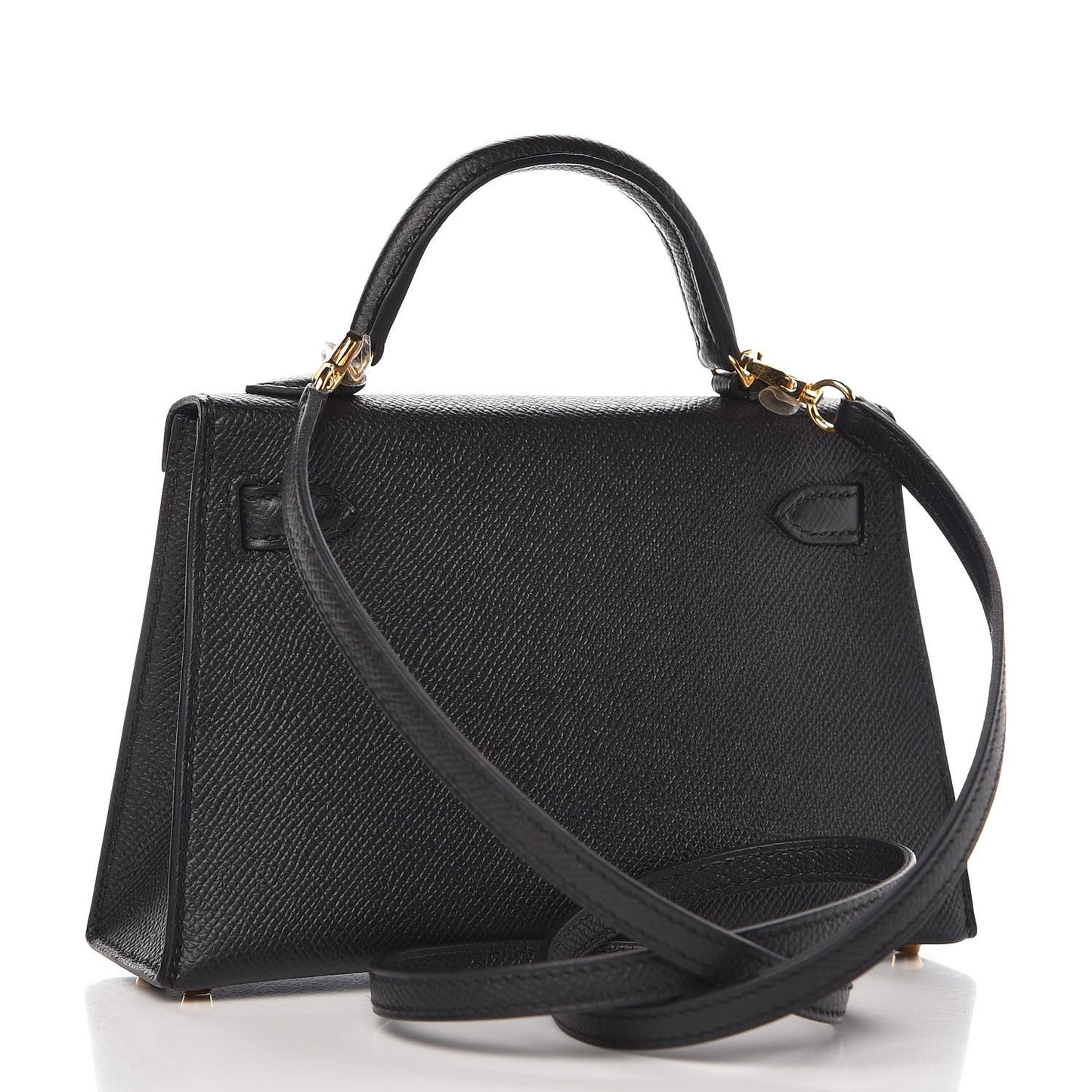 Epsom Mini Kelly Sellier 20 Black