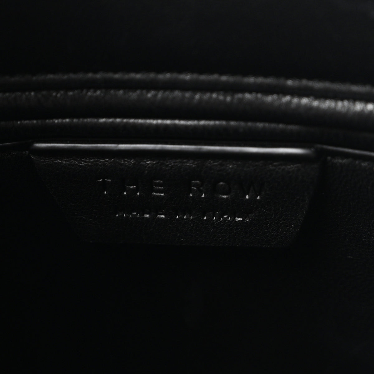 Polished Saddle Calfskin Agnes 12 Black