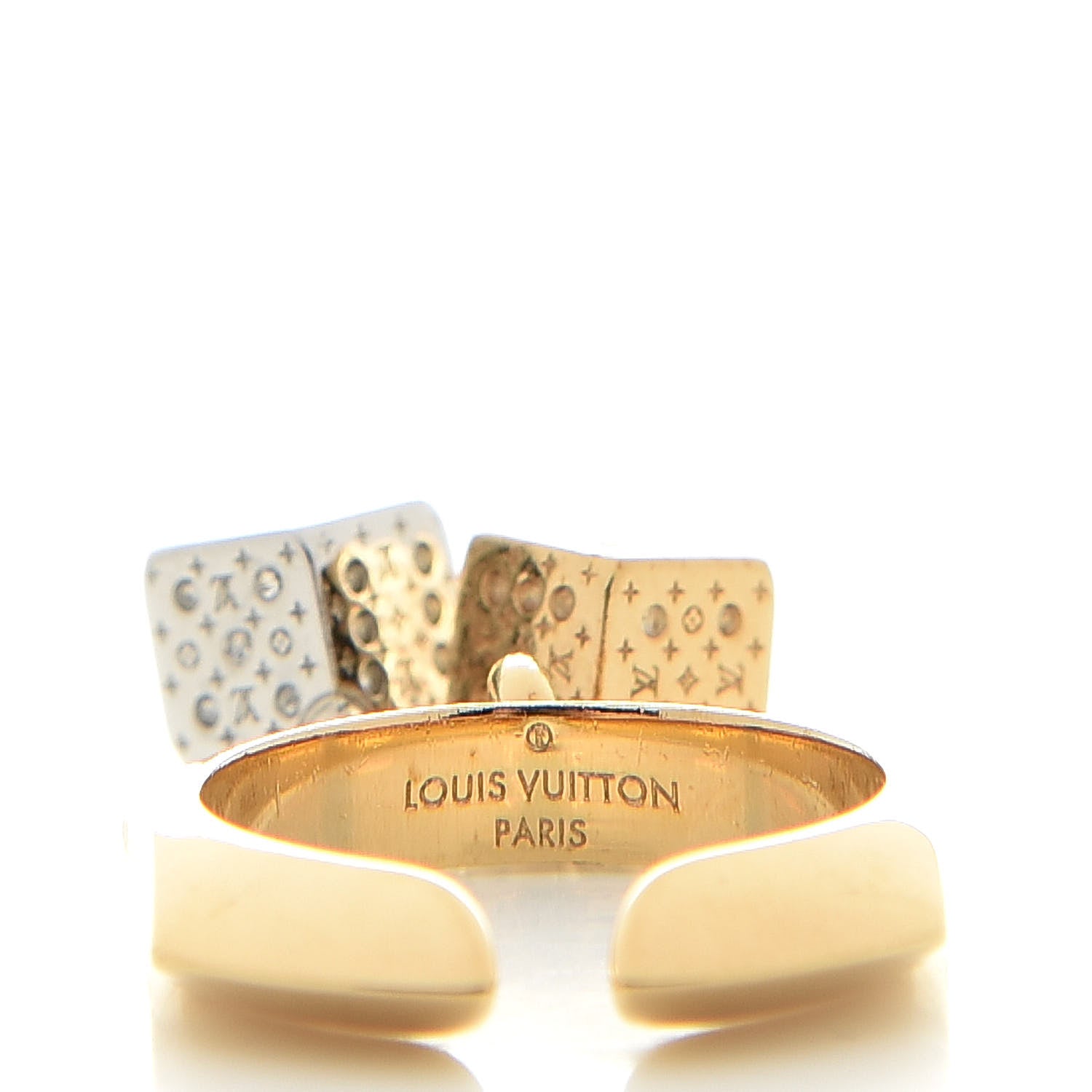 Louis Vuitton Luckygram Ring Gold 6 4 of 8