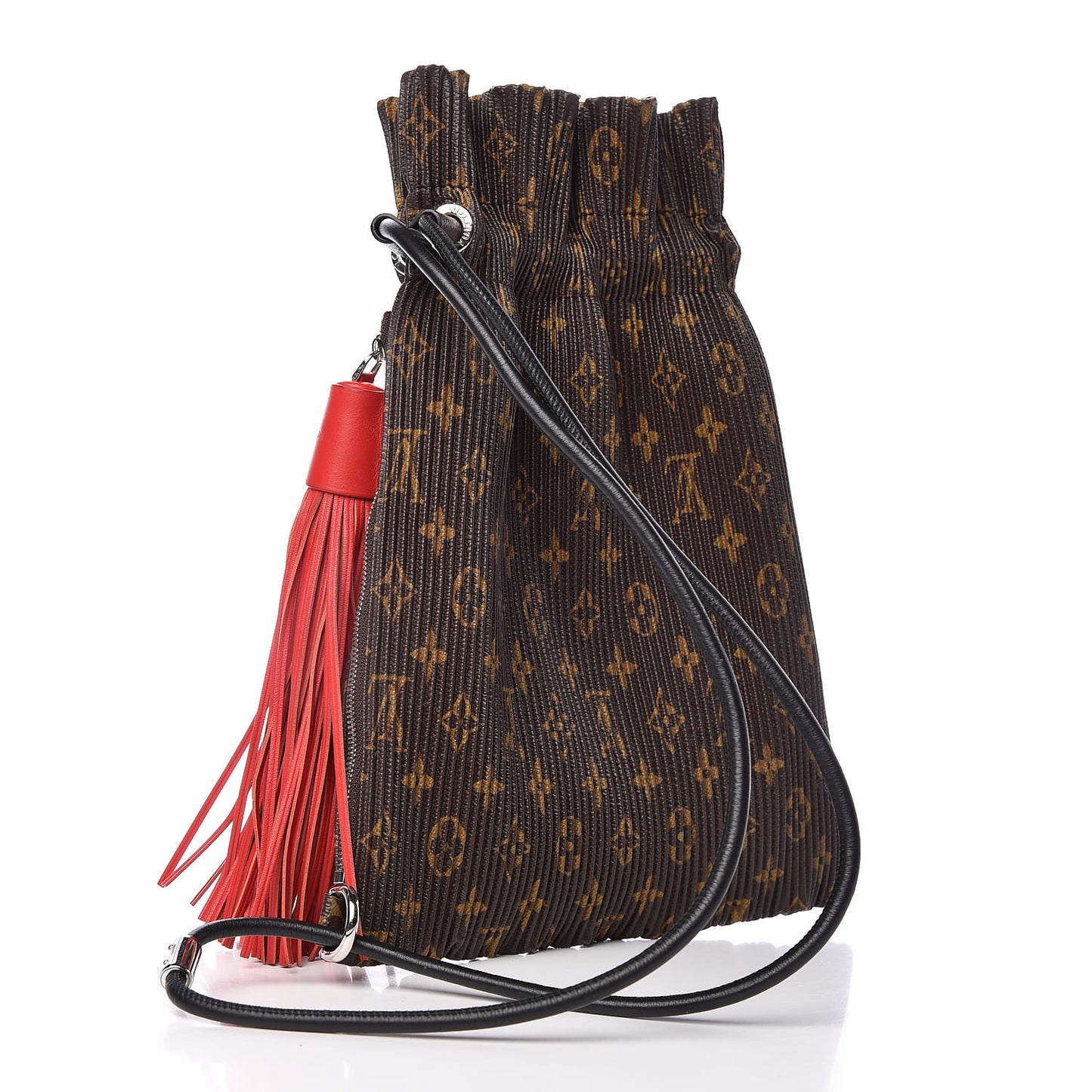 Monogram Canvas Pleated Explorer Bag PM