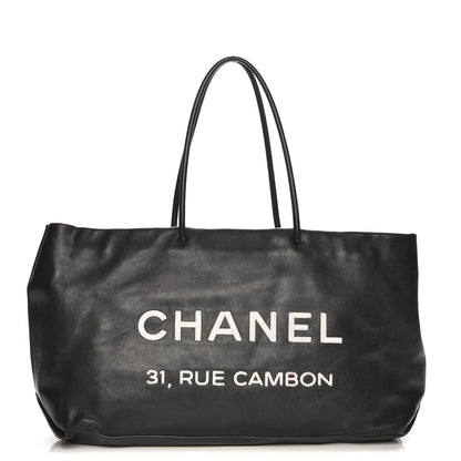 Chanel Calfskin Large Essential 31 Rue Cambon Tote Black 1 of 7