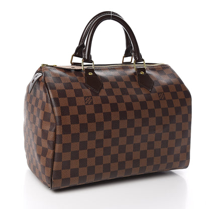 Louis Vuitton Damier Ebene Speedy 30 3 of 11