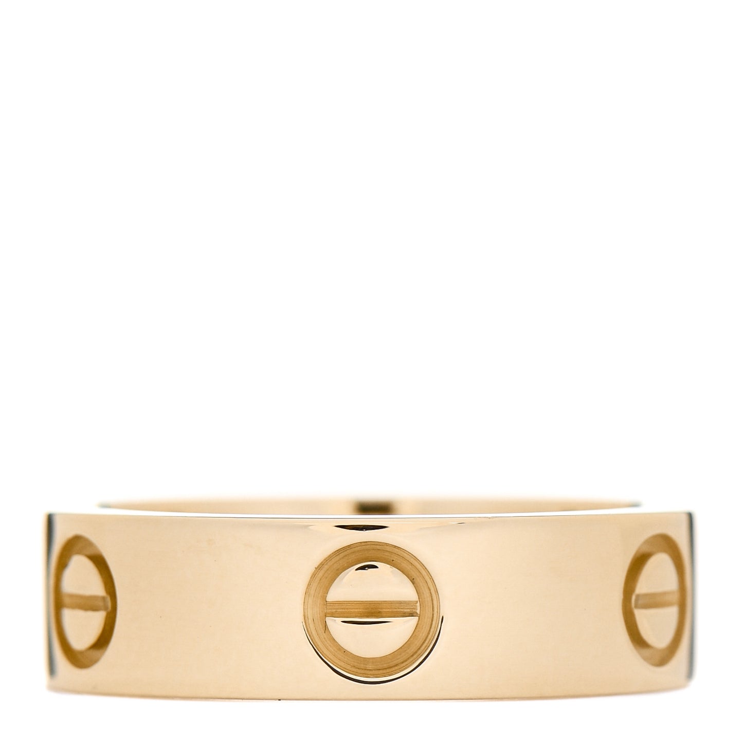 18K Yellow Gold 5.5mm LOVE Ring 57 8