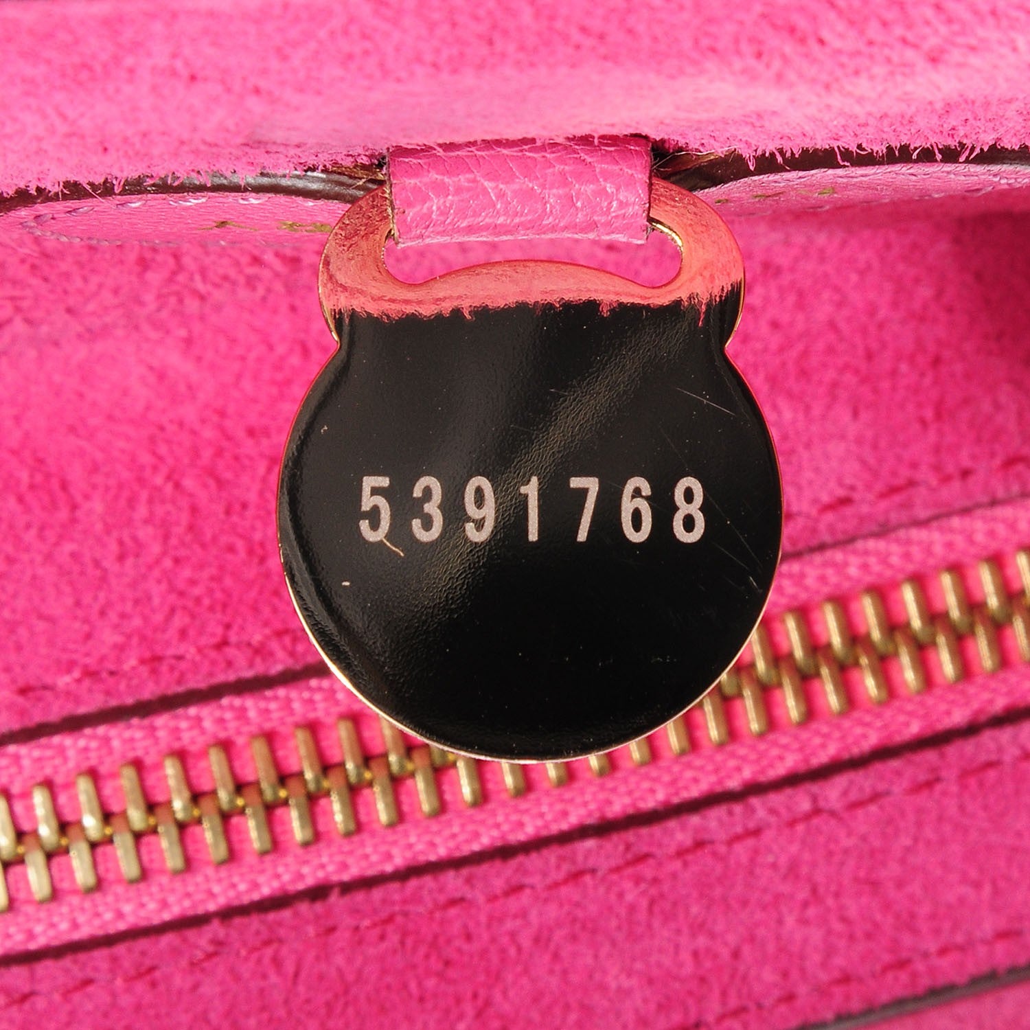 Mulberry Glossy Goatskin Bayswater Raspberry 8 of 9