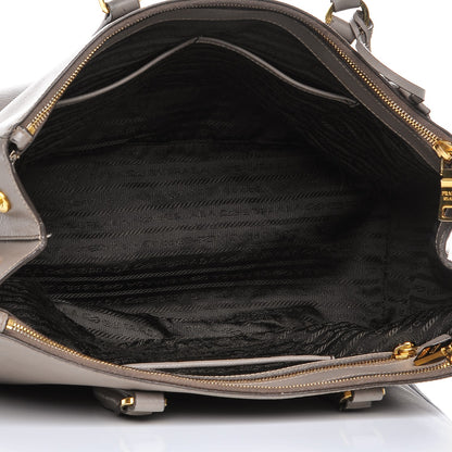 Prada Saffiano Large Galleria Double Zip Tote Argilla 8 of 16