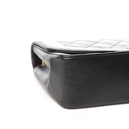Chanel Lambskin Quilted Medium Single Flap Black 10 of 12