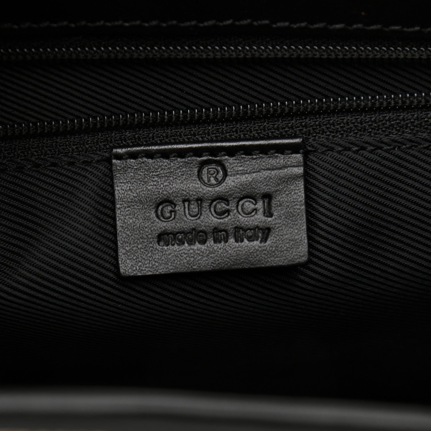 Gucci Monogram Bardot Bag Black 5 of 15