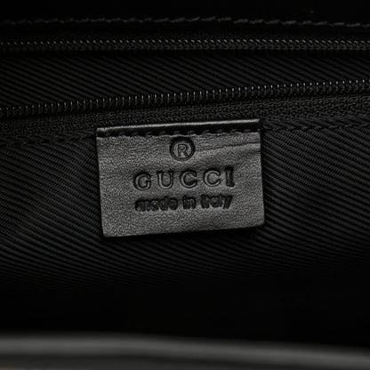 Gucci Monogram Bardot Bag Black 5 of 15