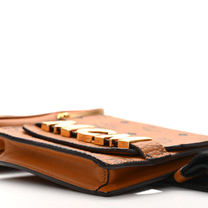 MCM Visetos Stark Modular Belt Bag Cognac 8 of 8