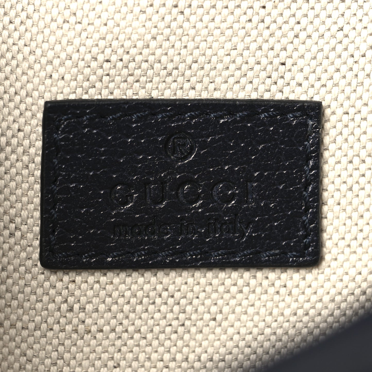 GG Supreme Monogram Web Small Ophidia Belt Bag 90 36 Beige Navy