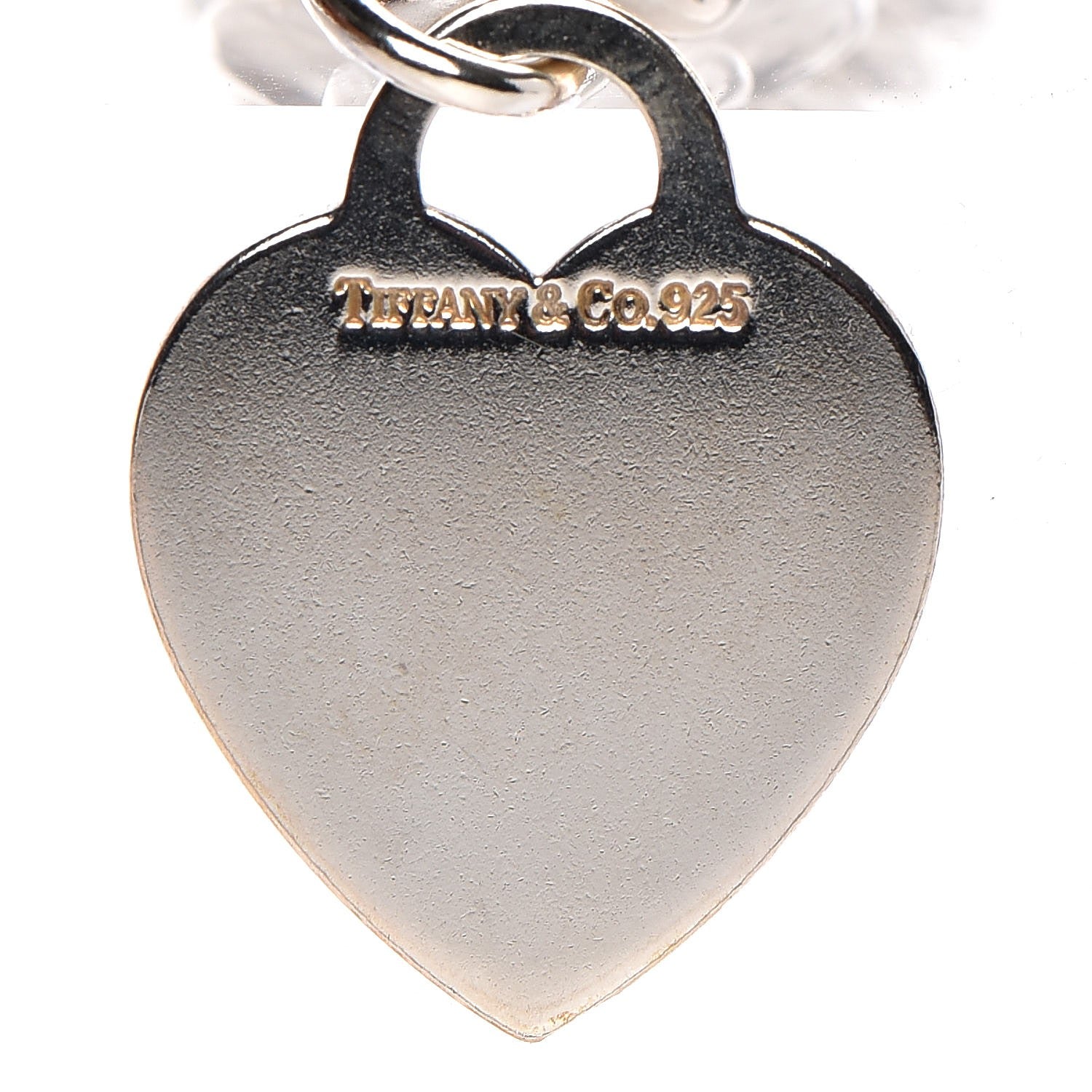 Tiffany Sterling Silver Heart Tag Necklace 5 of 6