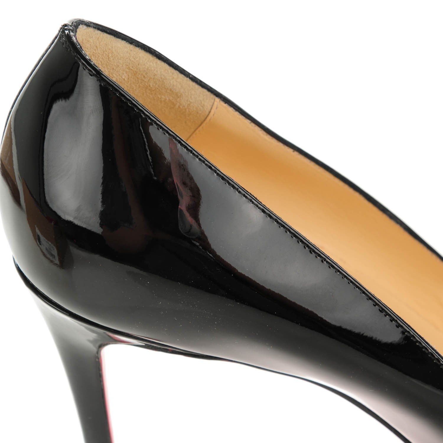 Christian Louboutin Patent Pigalle 85 Pumps 41 Black 9 of 9