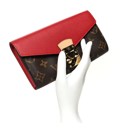 Louis Vuitton Monogram Pallas Wallet Cherry 2 of 10
