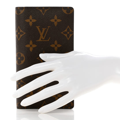 Louis Vuitton Monogram Checkbook Holder Case Wallet 2 of 7