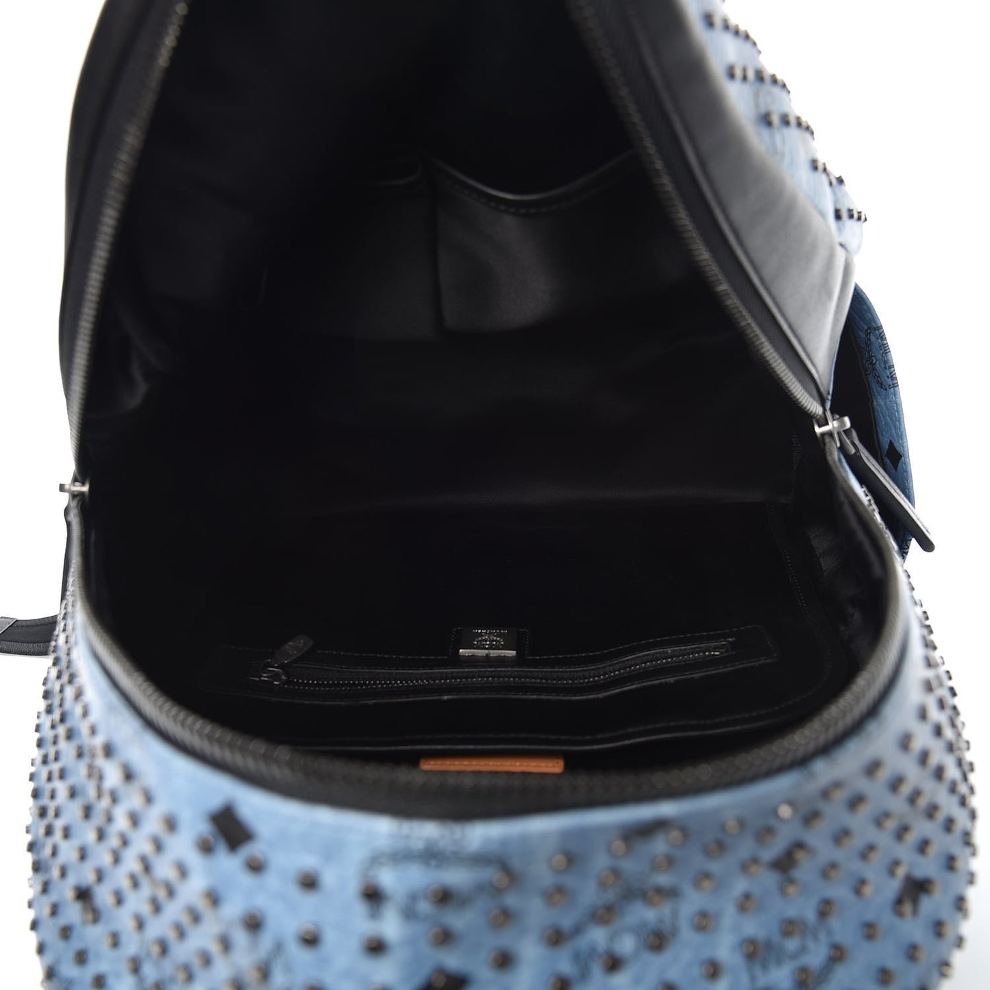Visetos Studded Medium Backpack Blue