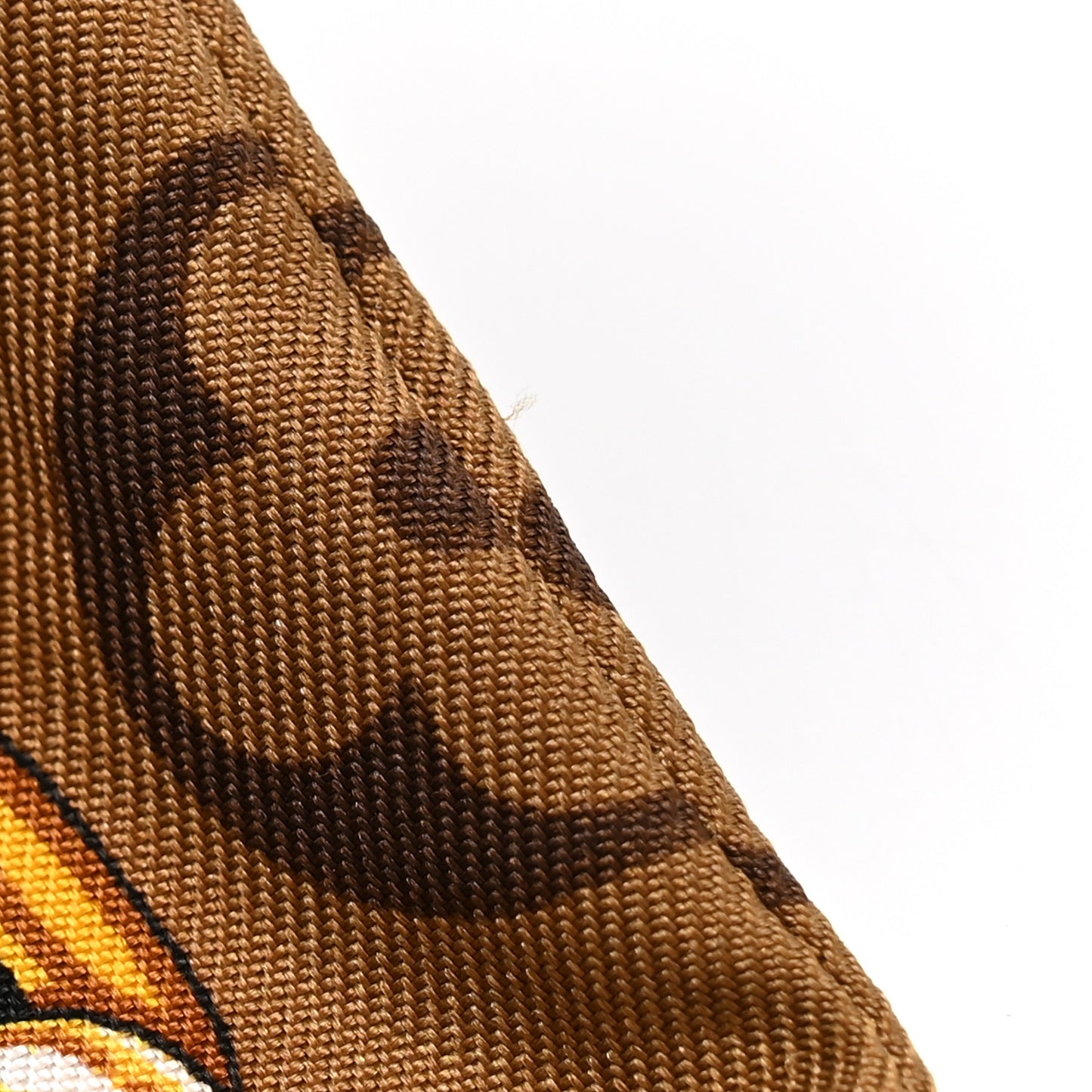 Silk Monogram Confidential Bandeau Brown
