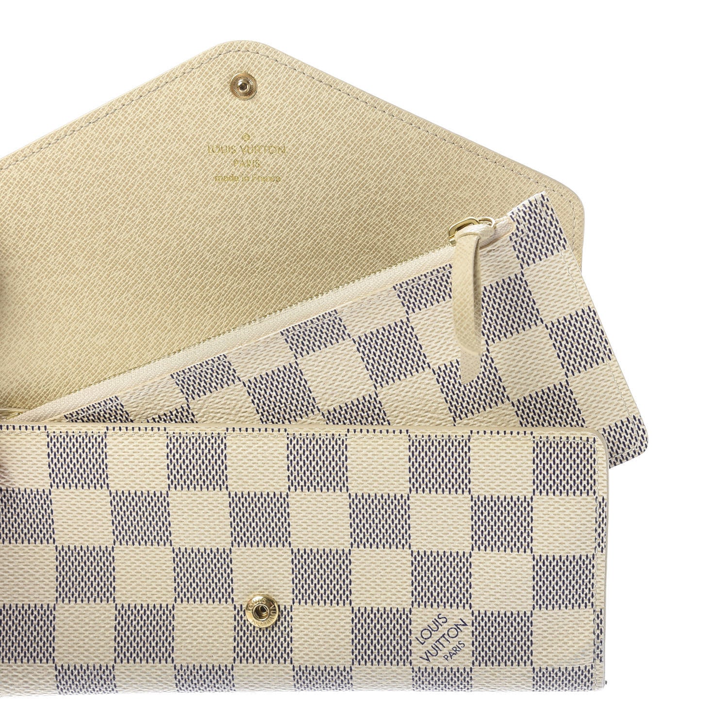 Louis Vuitton Damier Azur Josephine Wallet 7 of 11