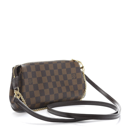 Louis Vuitton Damier Ebene Eva Clutch 3 of 11
