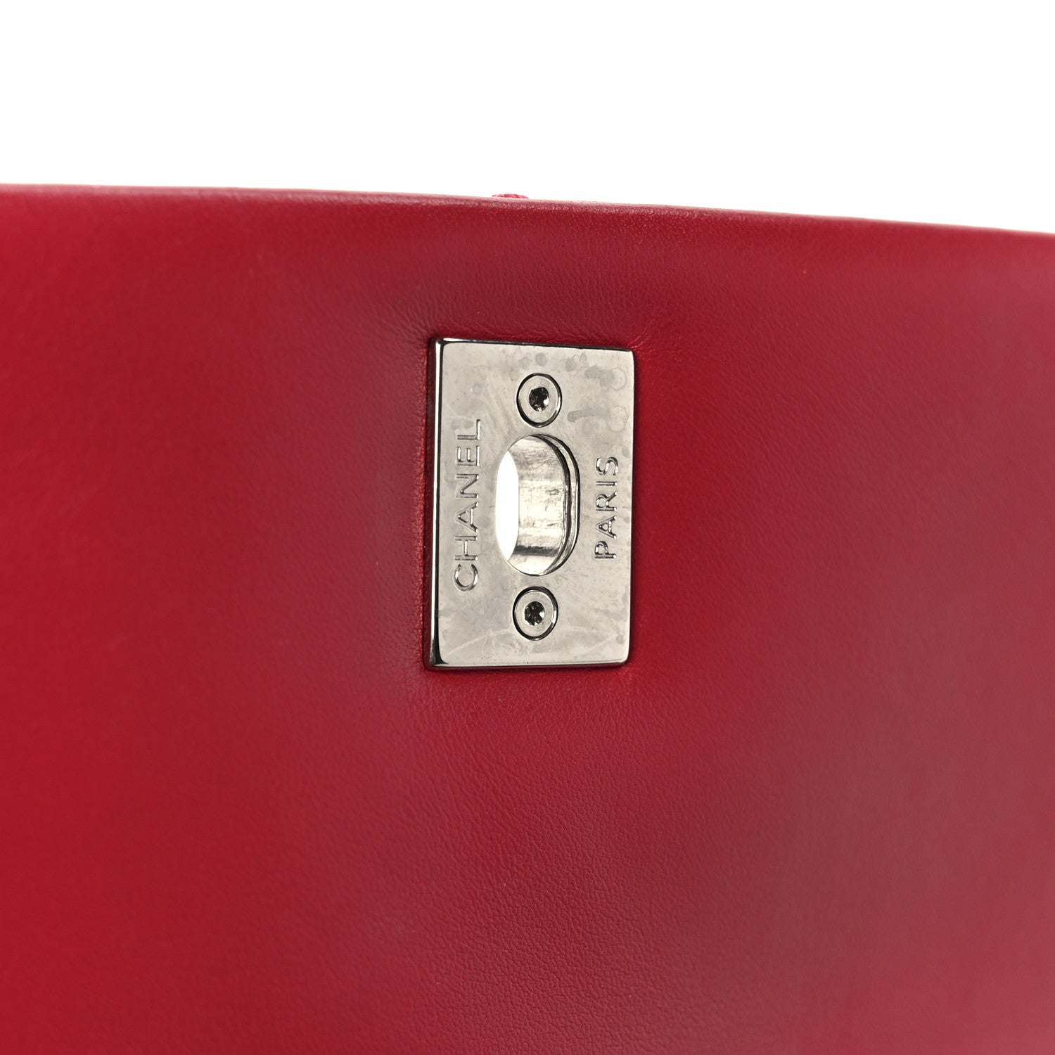 Chanel Caviar Lambskin Quilted Bi Coco Flap Red 7 of 12