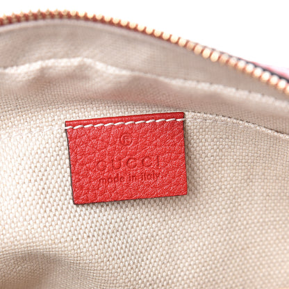Gucci Pebbled Calfskin Small Soho Disco Bag Tabasco Red 6 of 10